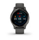 Venu 2S - Slate Stainless Steel Bezel With Graphite Case and Silicone Band - 010-02429-10 - Garmin